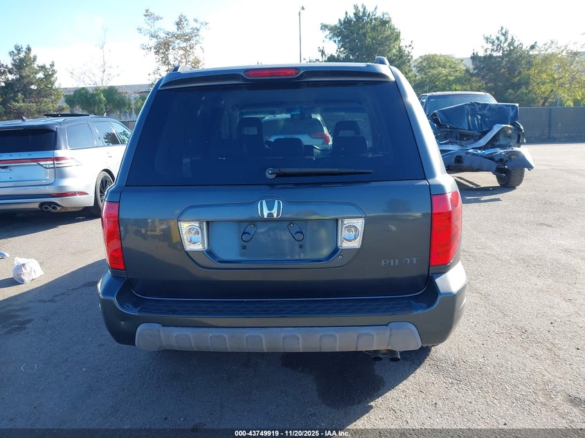 2004 Honda Pilot Ex-L VIN: 2HKYF18524H527151 Lot: 43749919