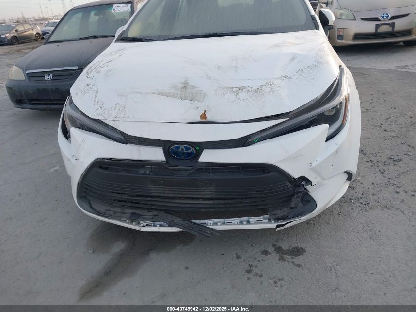 2023 Toyota Corolla Hybrid Le VIN: JTDBCMFEXP3015916 Lot: 43749942