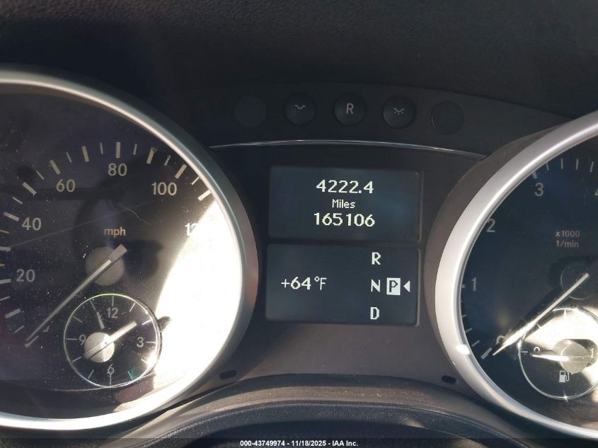 2011 Mercedes-Benz Ml 350 4Matic VIN: 4JGBB8GB4BA716000 Lot: 43749974