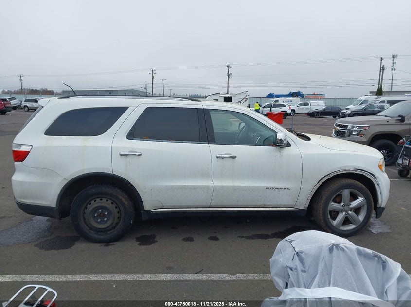 2013 Dodge Durango Citadel VIN: 1C4RDJEG0DC562928 Lot: 43750018