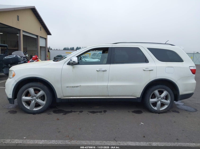 2013 Dodge Durango Citadel VIN: 1C4RDJEG0DC562928 Lot: 43750018