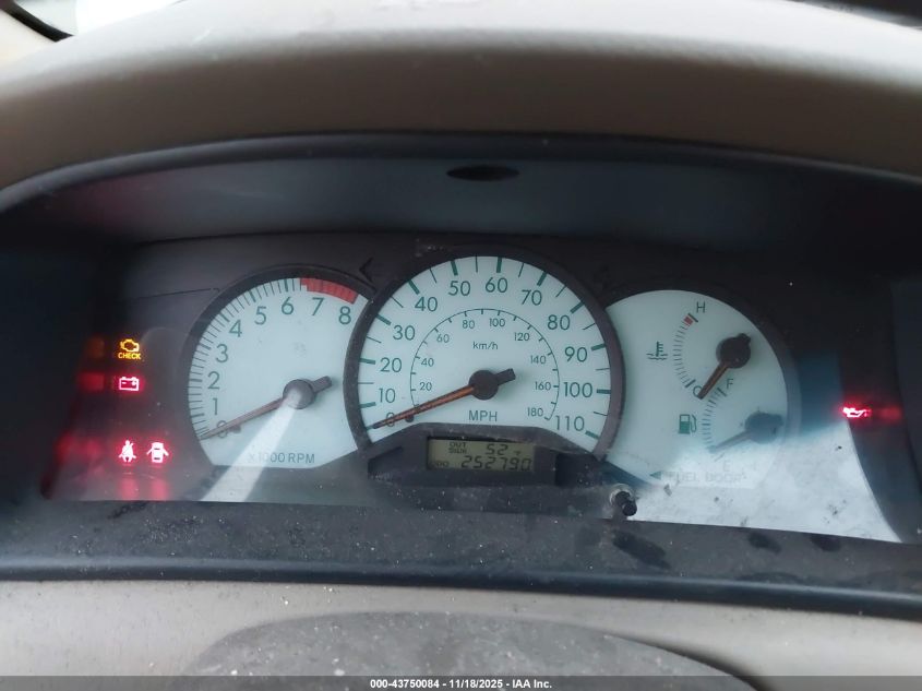 2003 Toyota Corolla Le VIN: 1NXBR38E63Z155919 Lot: 43750084