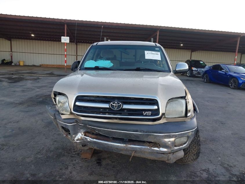 2002 Toyota Tundra Sr5 V8 VIN: 5TBRT34152S230581 Lot: 43750100