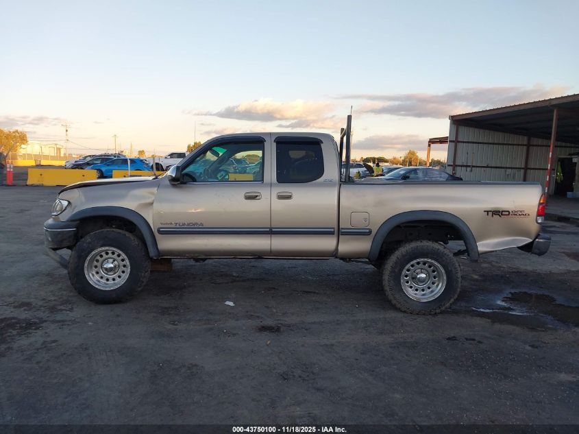 2002 Toyota Tundra Sr5 V8 VIN: 5TBRT34152S230581 Lot: 43750100