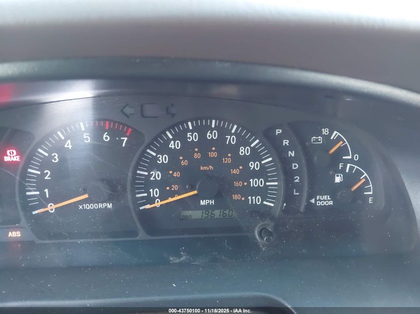 2002 Toyota Tundra Sr5 V8 VIN: 5TBRT34152S230581 Lot: 43750100