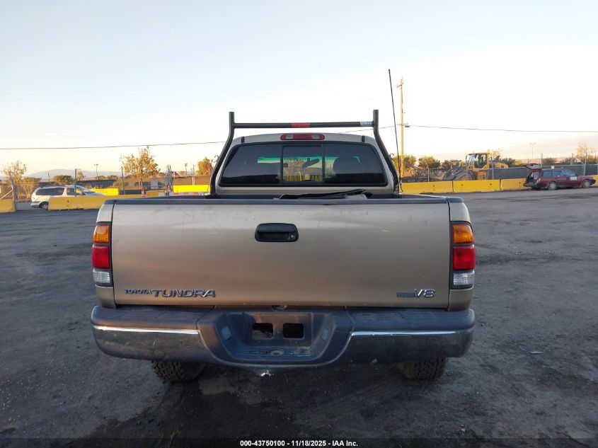 2002 Toyota Tundra Sr5 V8 VIN: 5TBRT34152S230581 Lot: 43750100