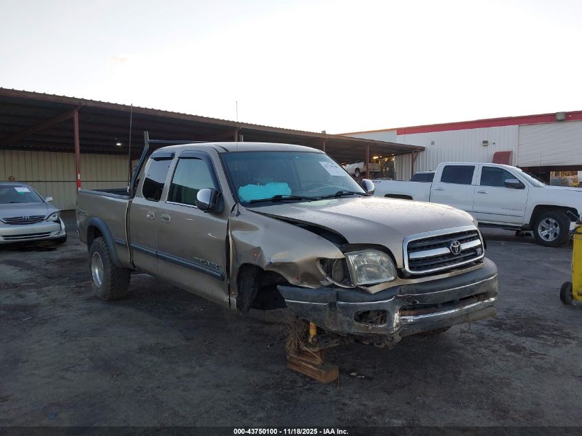 2002 Toyota Tundra Sr5 V8 VIN: 5TBRT34152S230581 Lot: 43750100