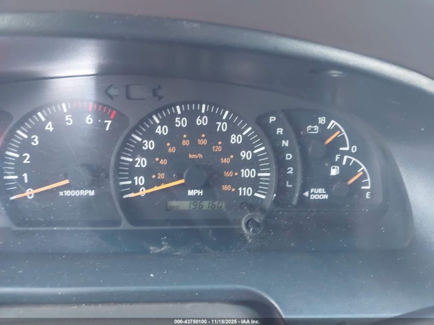 2002 Toyota Tundra Sr5 V8 VIN: 5TBRT34152S230581 Lot: 43750100