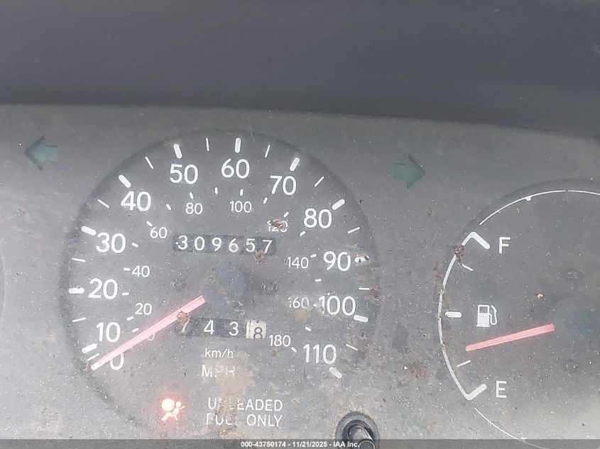 1995 Toyota Corolla VIN: JT2AE04B9S0099866 Lot: 43750174