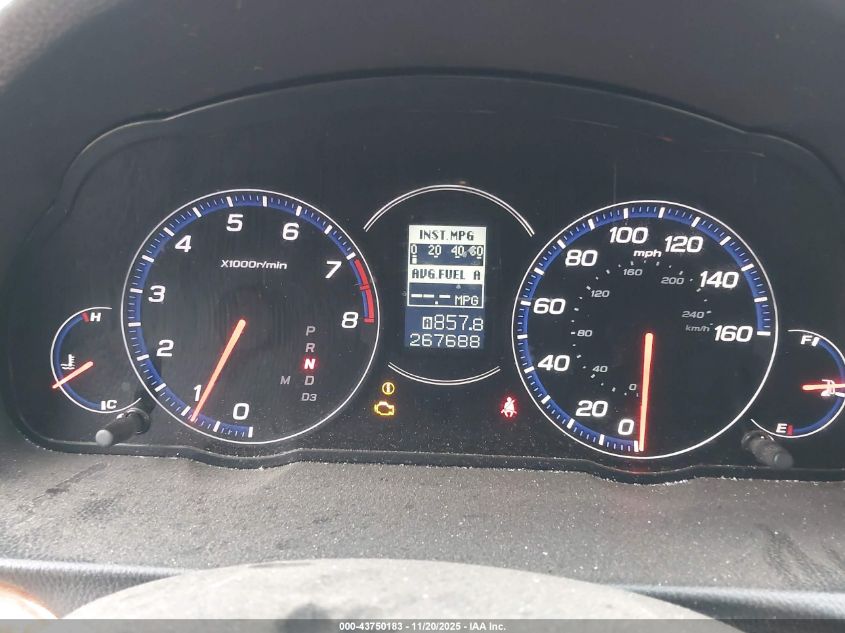 2007 Acura Tsx VIN: JH4CL96897C008661 Lot: 43750183