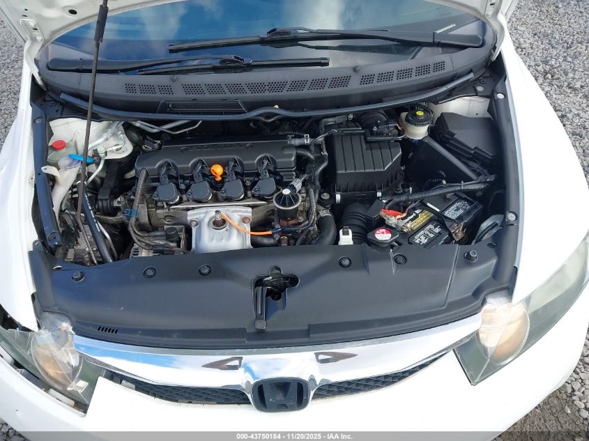 2009 Honda Civic Lx-S VIN: 2HGFA16619H346318 Lot: 43750184