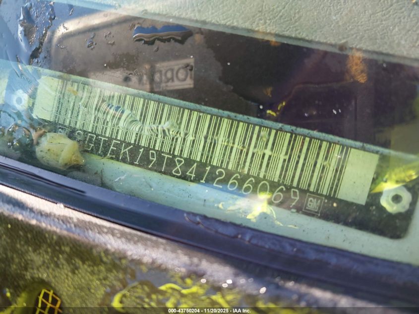 2004 GMC Sierra 1500 Slt VIN: 2GTEK19T841266069 Lot: 43750204
