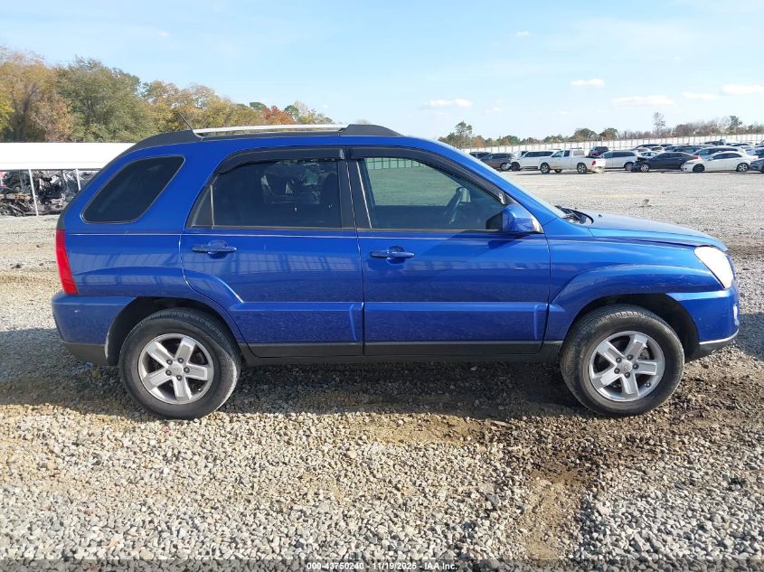 2009 Kia Sportage Ex V6 VIN: KNDJF723897617525 Lot: 43750240