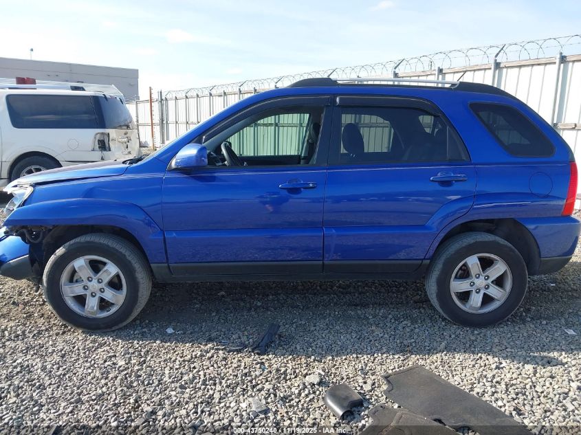 2009 Kia Sportage Ex V6 VIN: KNDJF723897617525 Lot: 43750240