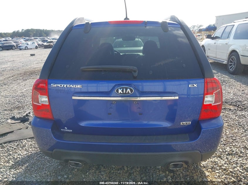 2009 Kia Sportage Ex V6 VIN: KNDJF723897617525 Lot: 43750240