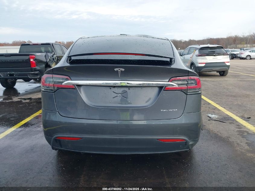 2020 Tesla Model X Long Range Dual Motor All-Wheel Drive/Long Range Plus Dual Motor All-Wheel Drive VIN: 5YJXCDE21LF304757 Lot: 43750282