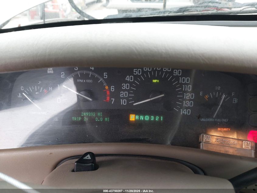 2002 Buick Park Avenue VIN: 1G4CW54K524141710 Lot: 43750287