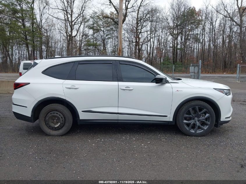 2022 Acura Mdx A-Spec Package VIN: 5J8YE1H07NL023491 Lot: 43750301