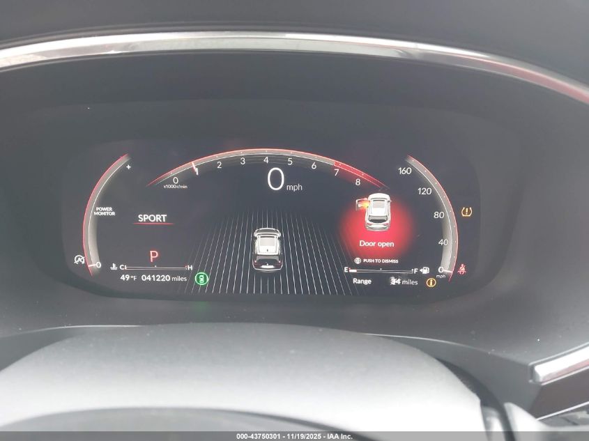 2022 Acura Mdx A-Spec Package VIN: 5J8YE1H07NL023491 Lot: 43750301