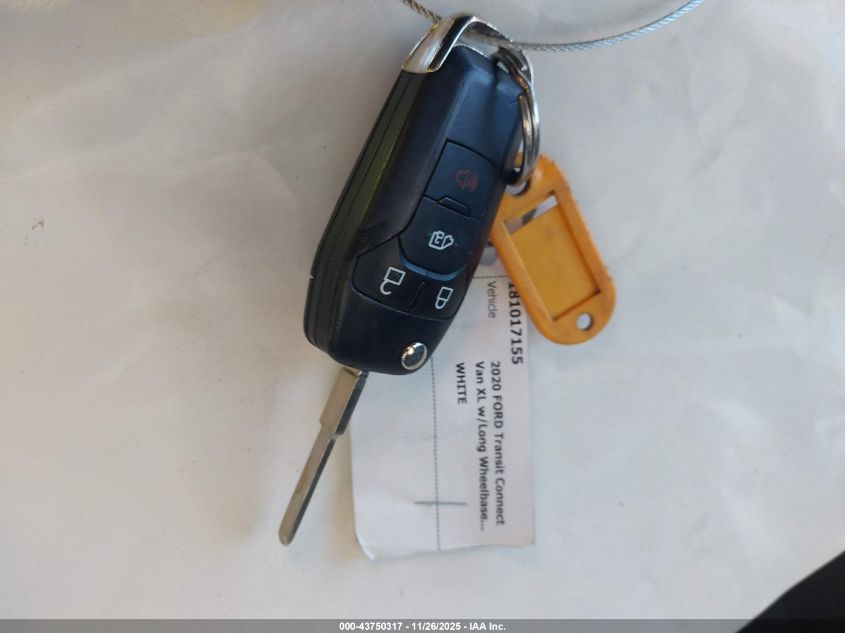 2020 Ford Transit Connect Xl VIN: NM0LS7E23L1451882 Lot: 43750317