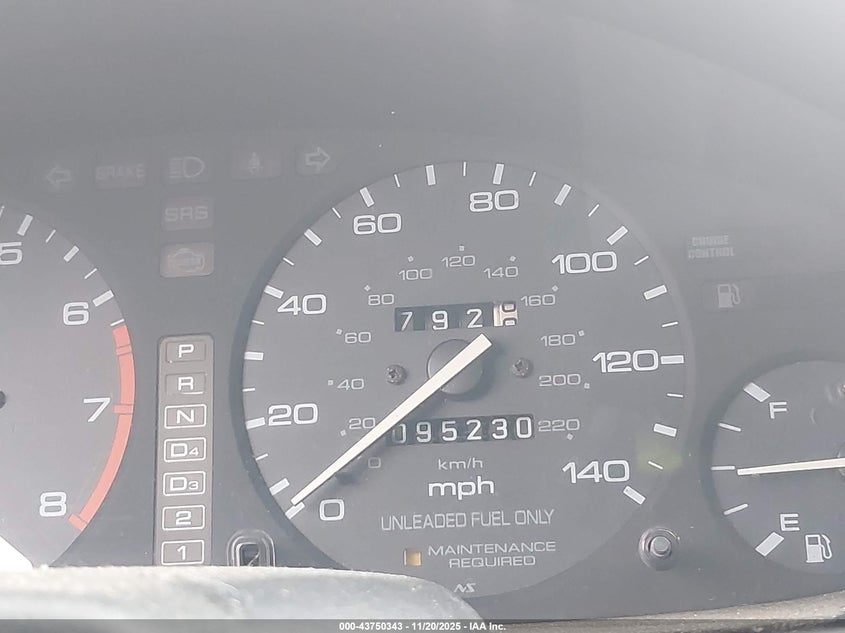 1995 Honda Accord Lx VIN: 1HGCD7237SA013022 Lot: 43750343