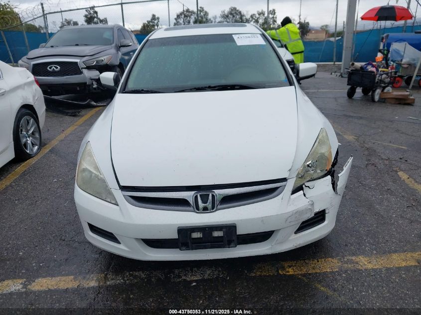 2007 Honda Accord 2.4 Ex VIN: 1HGCM567X7A049540 Lot: 43750353
