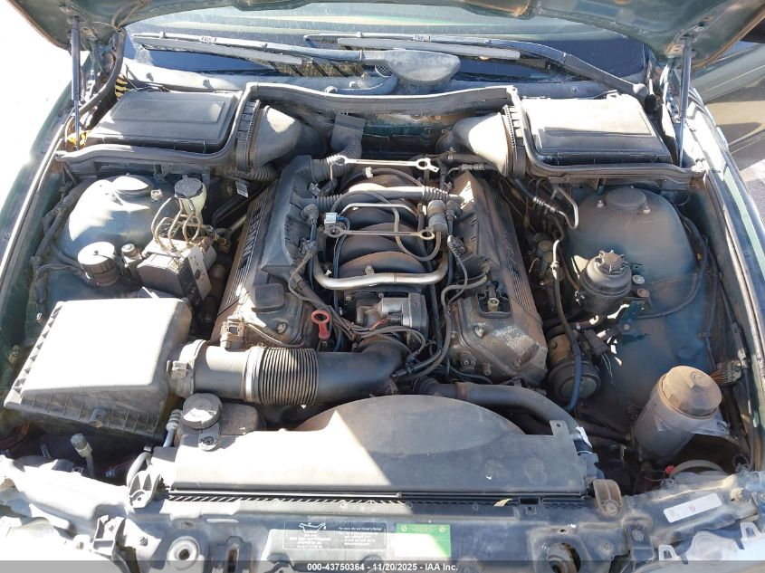 2000 BMW 540Ia VIN: WBADN6349YGM65543 Lot: 43750364