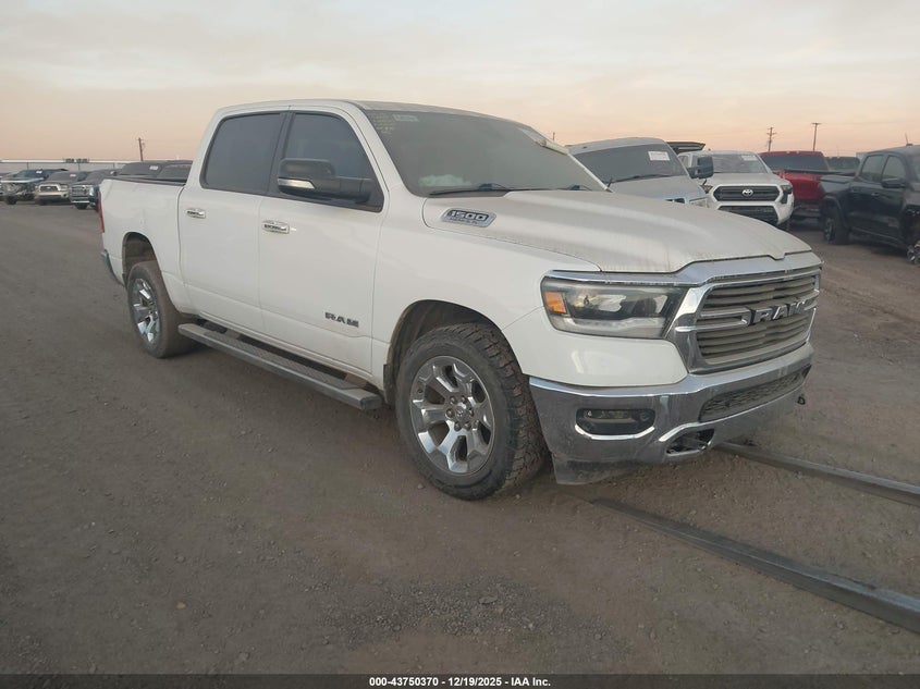 Vin: 1c6srfft6kn531963, lot: 44245743, ram 1500 big horn/lone star  4x4 5'7 box 2019 img_1