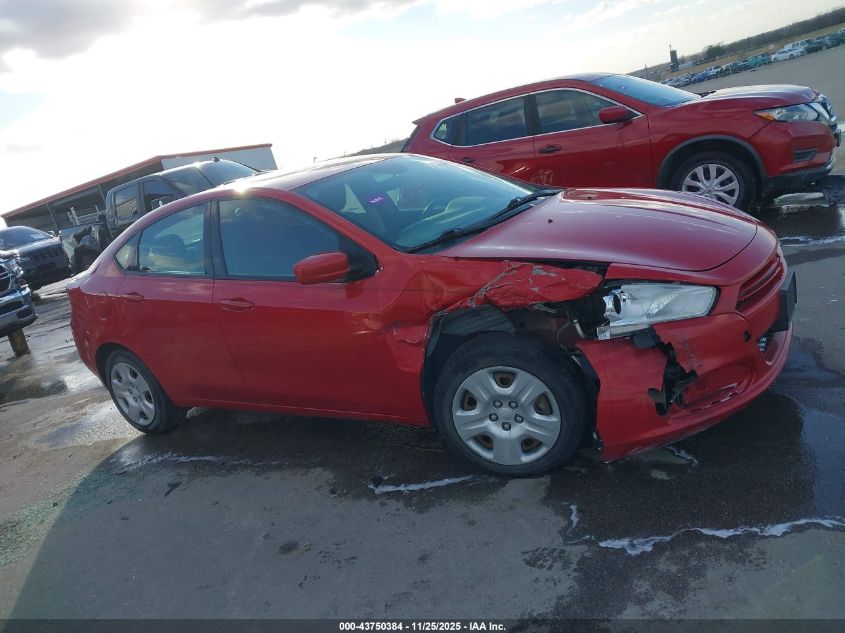 2013 Dodge Dart Aero VIN: 1C3CDFAH4DD216199 Lot: 43750384