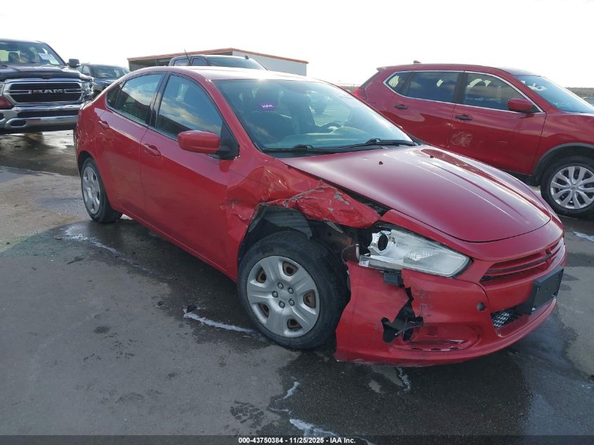 2013 Dodge Dart Aero VIN: 1C3CDFAH4DD216199 Lot: 43750384