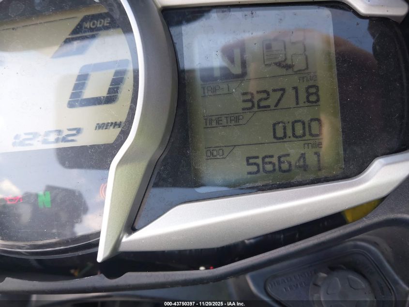 2014 Yamaha Fjr1300 A VIN: JYARP24E7EA001664 Lot: 43750397