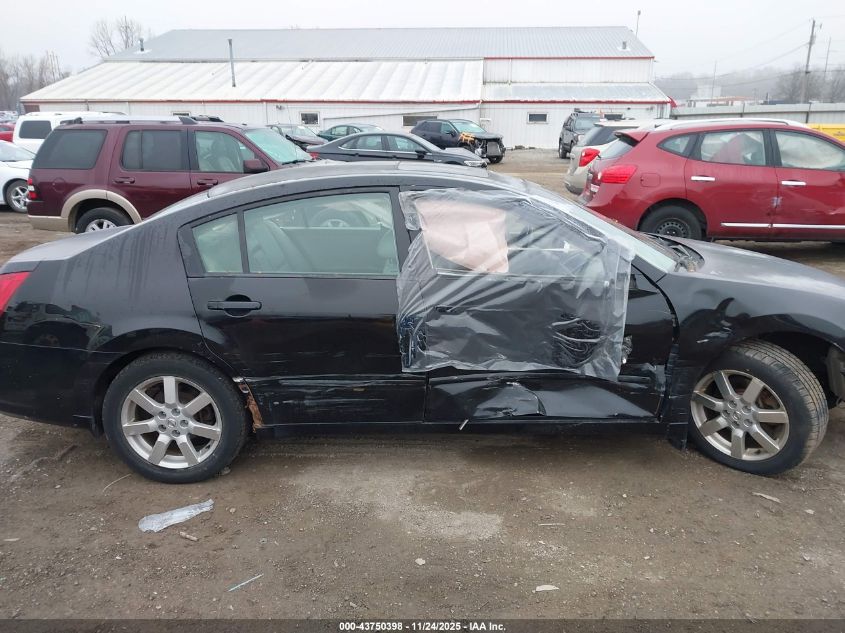 2004 Nissan Maxima 3.5 Sl VIN: 1N4BA41E24C855204 Lot: 43750398