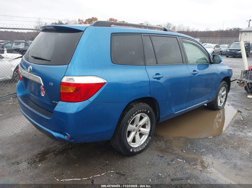 JTEES41A382095616 2008 TOYOTA HIGHLANDER photo no. 4