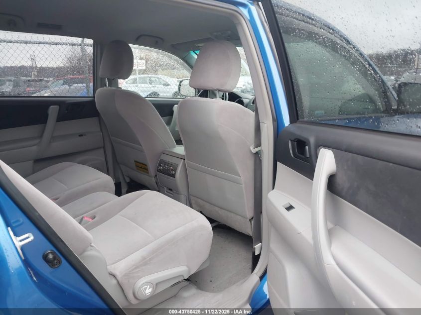 2008 Toyota Highlander VIN: JTEES41A382095616 Lot: 43750425