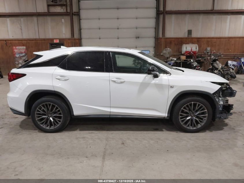 2017 Lexus Rx 350 F Sport VIN: 2T2BZMCAXHC084898 Lot: 43750427