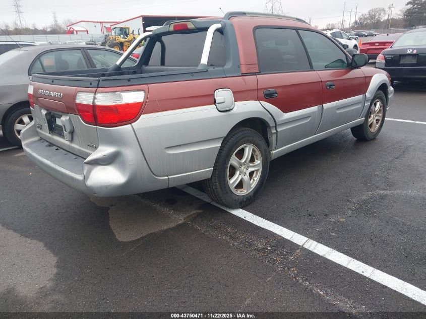 4S4BT62C247100247 2004 SUBARU BAJA photo no. 4