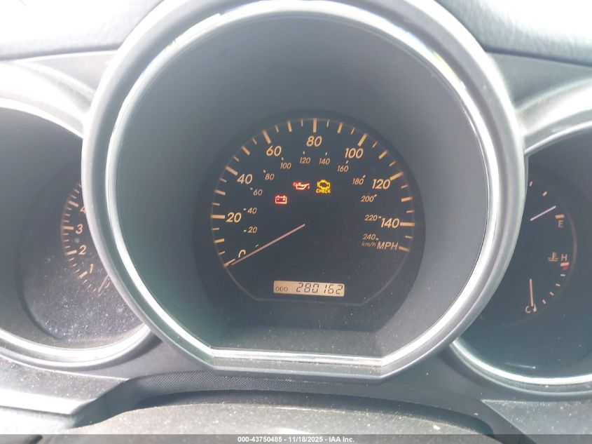 2005 Lexus Rx 330 VIN: JTJGA31U850057551 Lot: 43750485