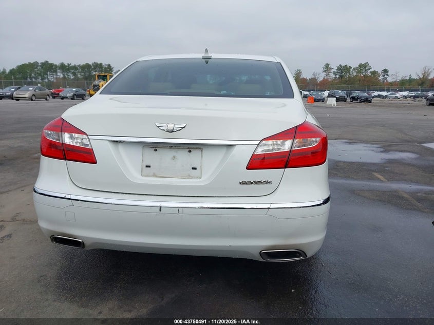 2013 Hyundai Genesis 3.8 VIN: KMHGC4DD7DU244152 Lot: 43750491