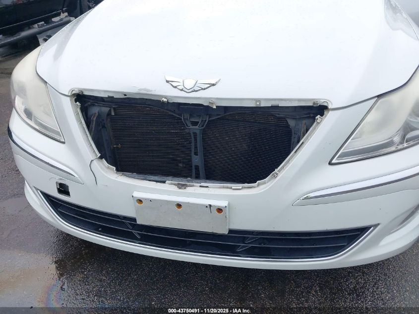 2013 Hyundai Genesis 3.8 VIN: KMHGC4DD7DU244152 Lot: 43750491