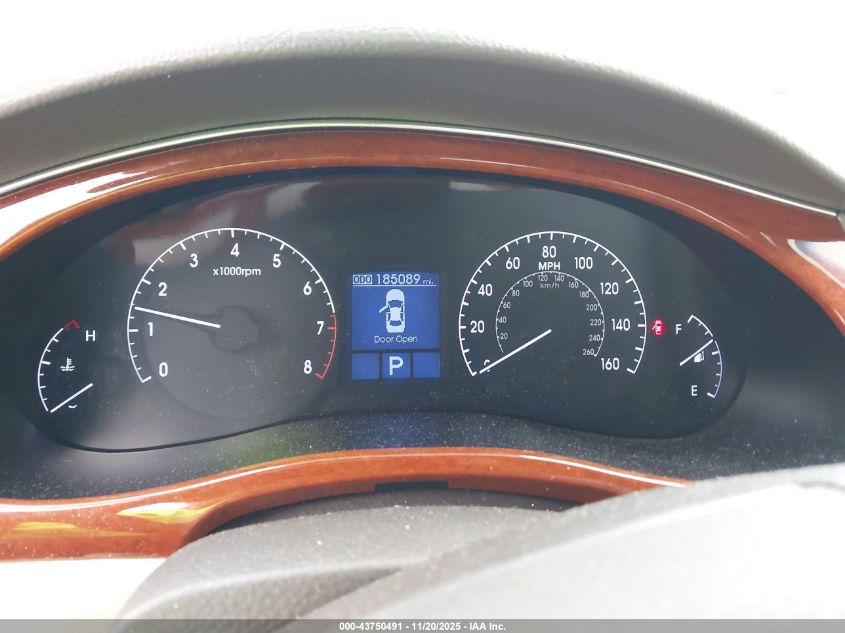 2013 Hyundai Genesis 3.8 VIN: KMHGC4DD7DU244152 Lot: 43750491