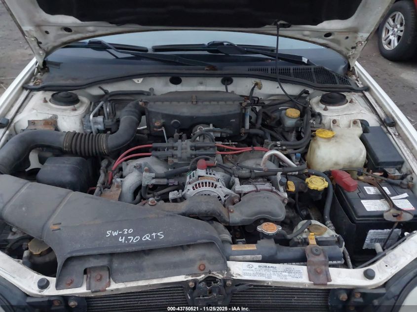 2000 Subaru Legacy Brighton VIN: 4S3BH6255Y7304098 Lot: 43750521