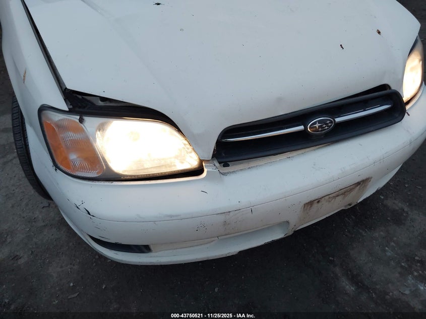 2000 Subaru Legacy Brighton VIN: 4S3BH6255Y7304098 Lot: 43750521