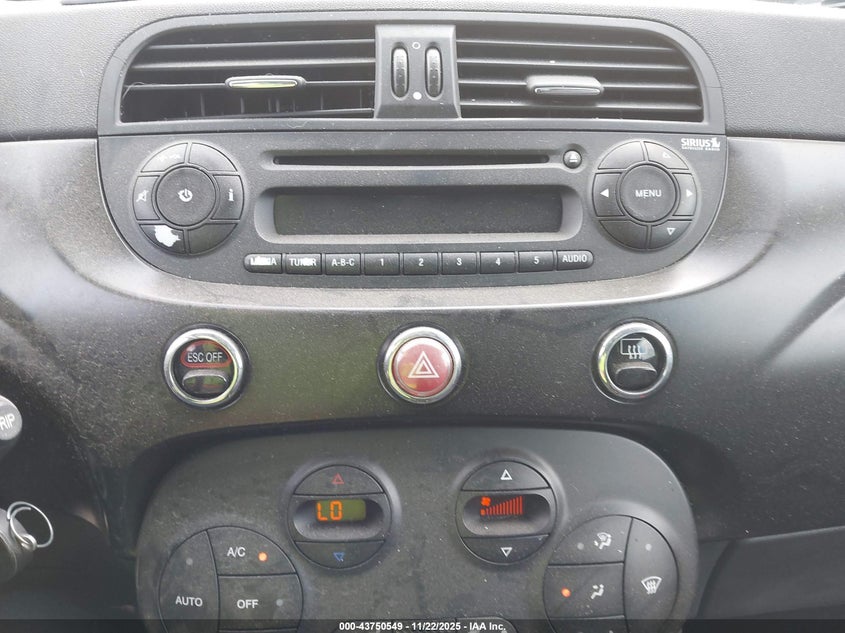 2015 Fiat 500E Battery Electric VIN: 3C3CFFGE0FT549763 Lot: 43750549