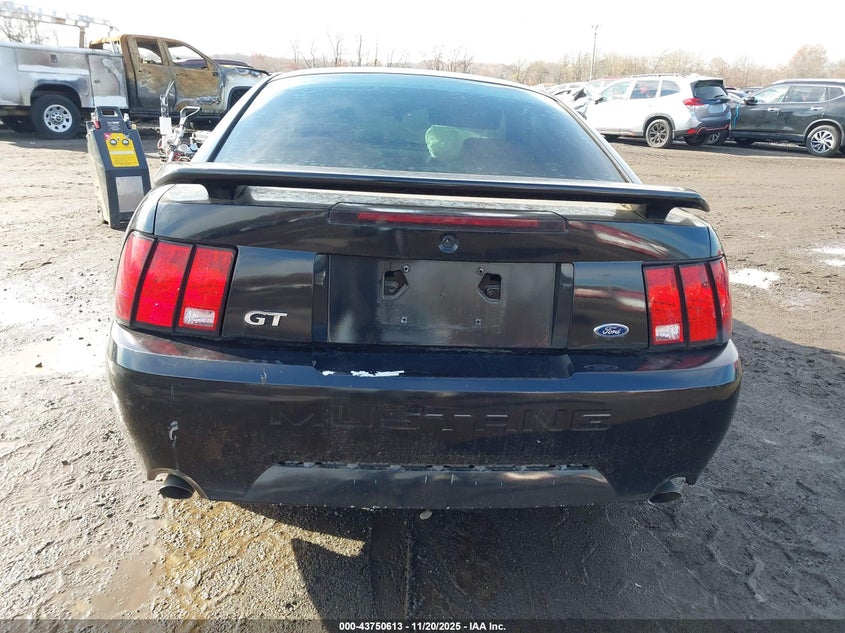 2002 Ford Mustang Gt VIN: 1FAFP42X12F222043 Lot: 43750613