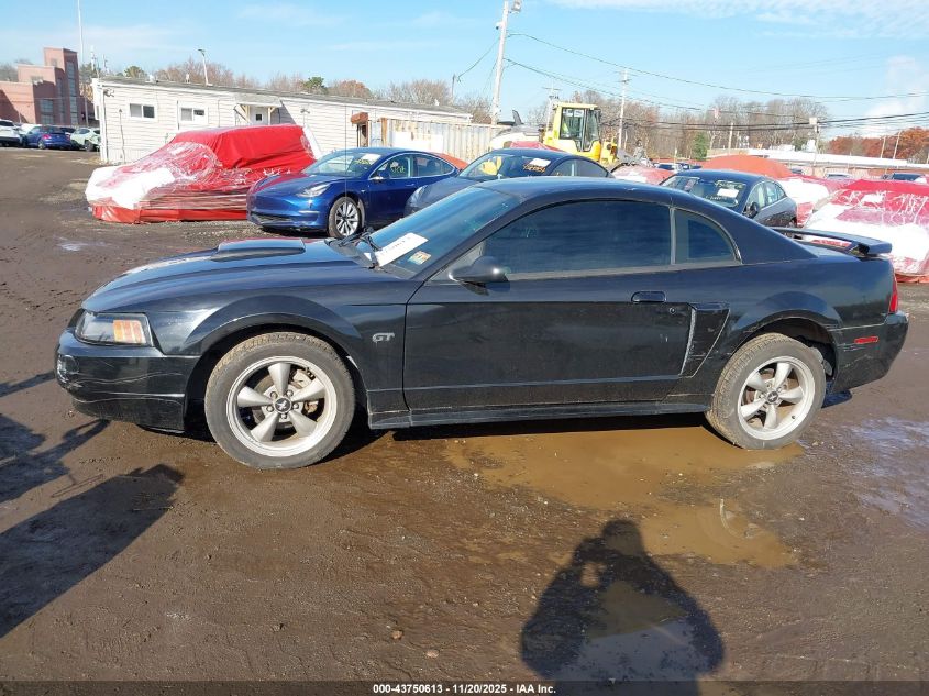 2002 Ford Mustang Gt VIN: 1FAFP42X12F222043 Lot: 43750613