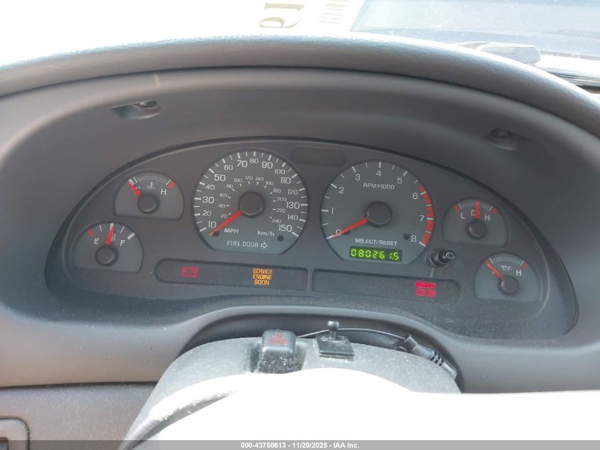 2002 Ford Mustang Gt VIN: 1FAFP42X12F222043 Lot: 43750613