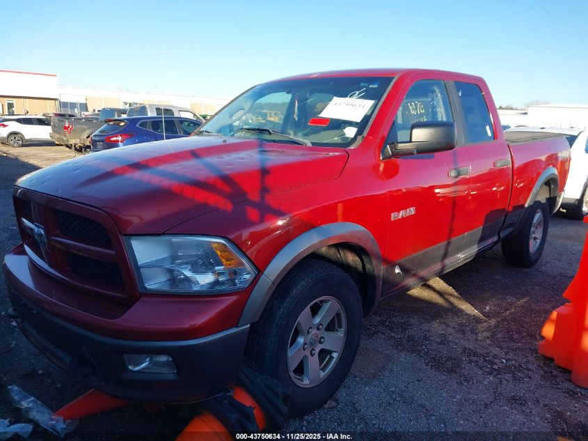 2009 Dodge Ram 1500 Slt/Sport/Trx VIN: 1D3HB18T59S757101 Lot: 43750634