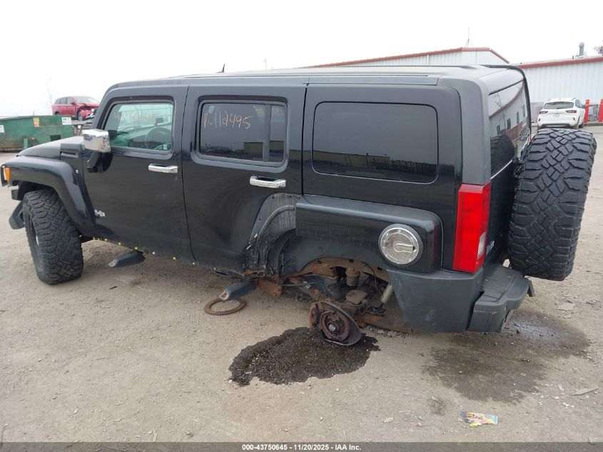 2009 Hummer H3 Suv VIN: 5GTEN13E398112495 Lot: 43750645