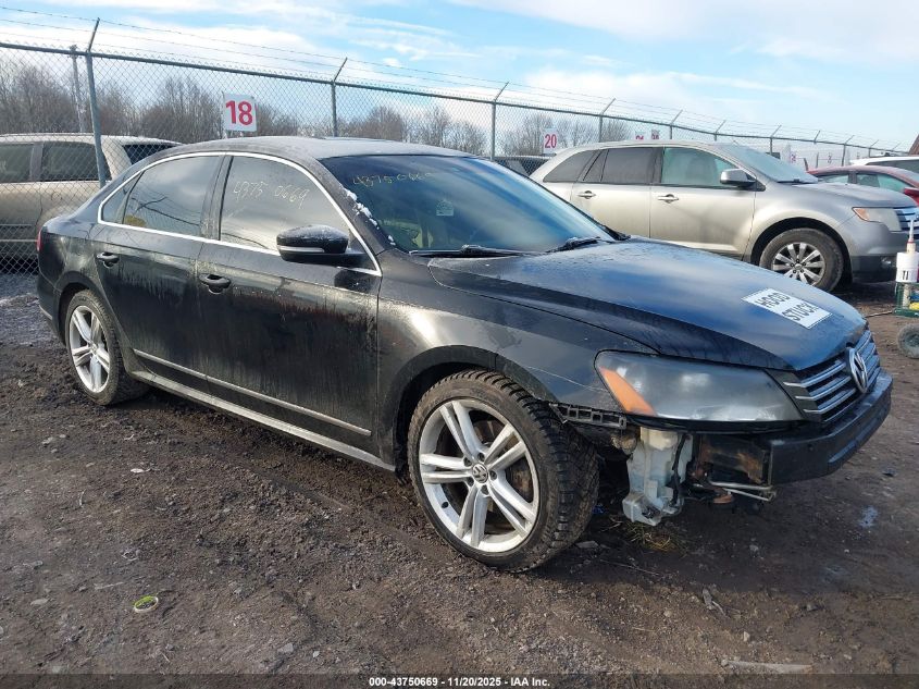 VOLKSWAGEN PASSAT 2.0L TDI SEL PREMIUM