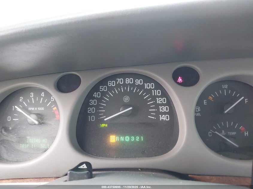 2001 Buick Lesabre Limited VIN: 1G4HR54K81U130096 Lot: 43750695